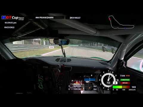 Porsche 991 GT3 Cup - Monza Onboard