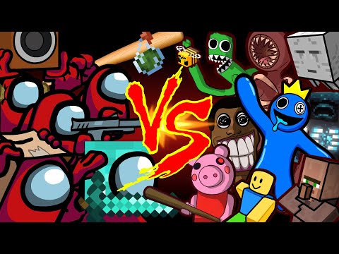 Mini Crewmate Kills Compilation #5 - Minecraft & Roblox Collection