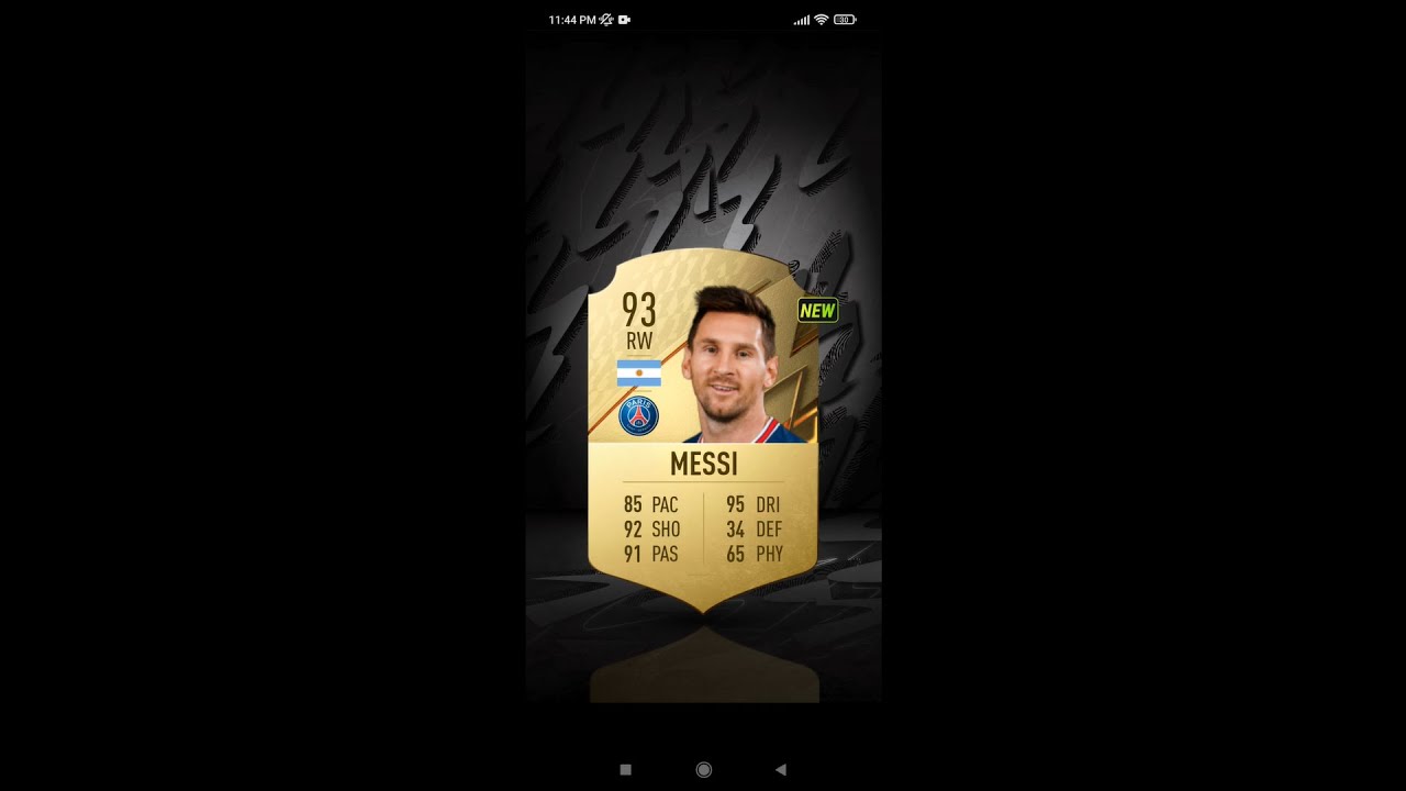MADFUT 22: I packed Lionel Messi in a Free Pack