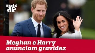 Meghan Markle e Príncipe Harry anunciam gravidez