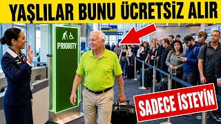 60 Yaş Üstü Yolcular İçin Havayollarının Gizli Tuttuğu 11 Ücretsiz Ayrıcalık