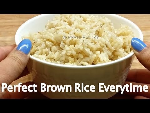 How To Cook Brown Rice | Brown Rice Kaise Banaye in Hindi Video