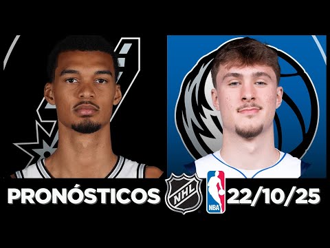 🔥PRONÓSTICOS DE LA NBA Y LA NHL PARA EL 22 DE OCTUBRE | PICKS GRATIS🔥