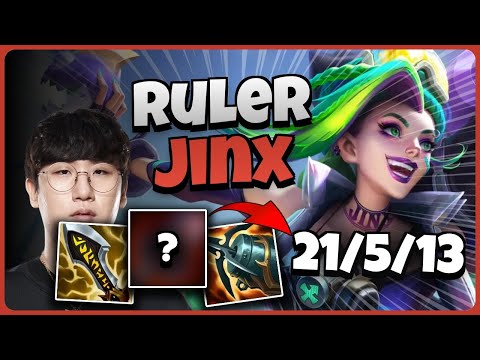 JDG Ruler Jinx vs Caitlyn | 14.7