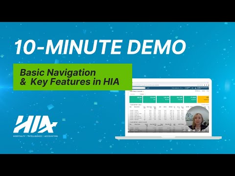 Vídeo de demostración de 10 minutos de HIA