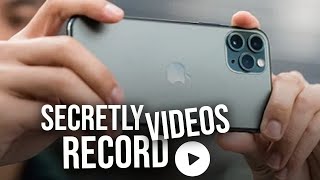 How to Secretly Record Video on iPhone (new way)