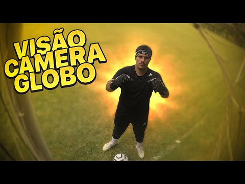 COMO É A VISÃO INTERNA NO GOL | CÂMERA DA GLOBO