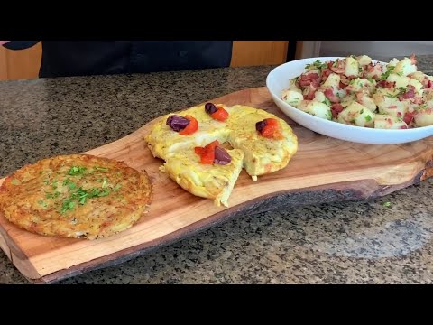 3 Potato recipes: how to make Rösti, Spanish tortilla and German potato salad