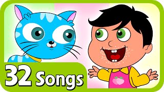 Kids Nursery rhymes - Johny Johny Yes Papa And Plus Lot More Nursery Rhymes | 32 Songs Compilation For Kids & Children