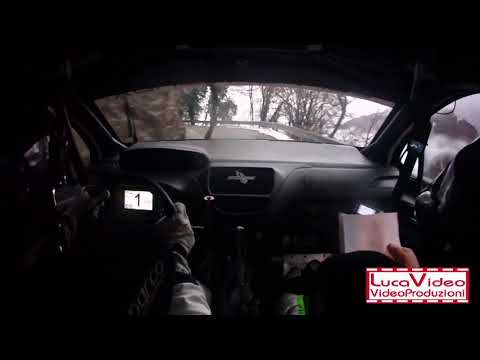 Cameracar Rally dei Laghi 2018 Spataro-D'Agostino 208 R2B 6°assoluti 1°classe - PS8