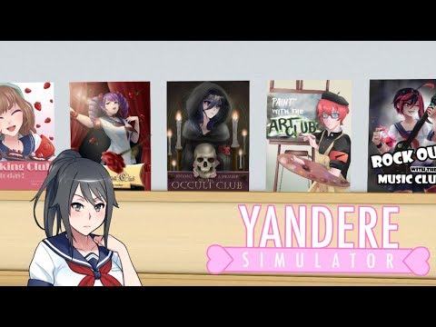 GUIDA ai CLUB di YANDERE SIMULATOR - parte 1 (tranne il club dei delinquenti!)