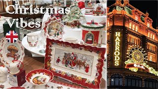 優雅!ロンドンクリスマス散策✨HARRODS & FORTNUM & MASON / 感動のイルミネーションと購入品紹介