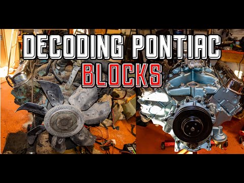 How to Decode Pontiac Engine Block Casting Numbers - Year, Displacement, and Origin