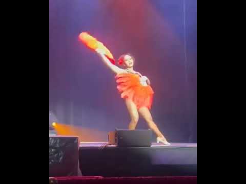 "South of the Border" burlesque fan dance-- Starburst from the Eye Candy Vixens