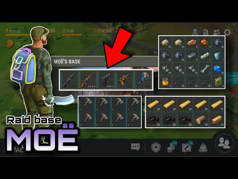 Raid base Moë | RaidTime ปล้นกันเถอะ | LDOE | Last day on earth : Survival