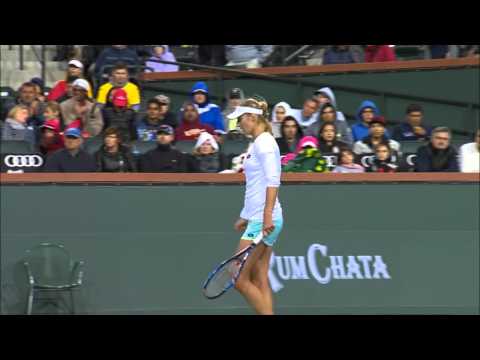 BNP Paribas Open: Highlights, Simona Halep vs. Ekaterina Makarova