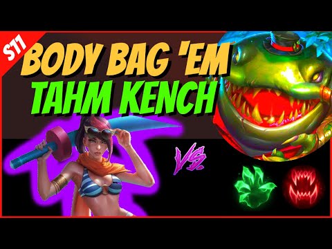 Bring Out The BODY BAG! We got LAG!!  TAHM KENCH TOP vs FIORA - Season 11 League of Legends