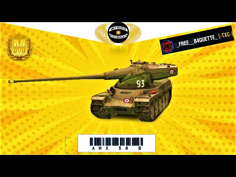 AMX 50b: 6900 Damage , 2 Frags - WOT BLITZ -