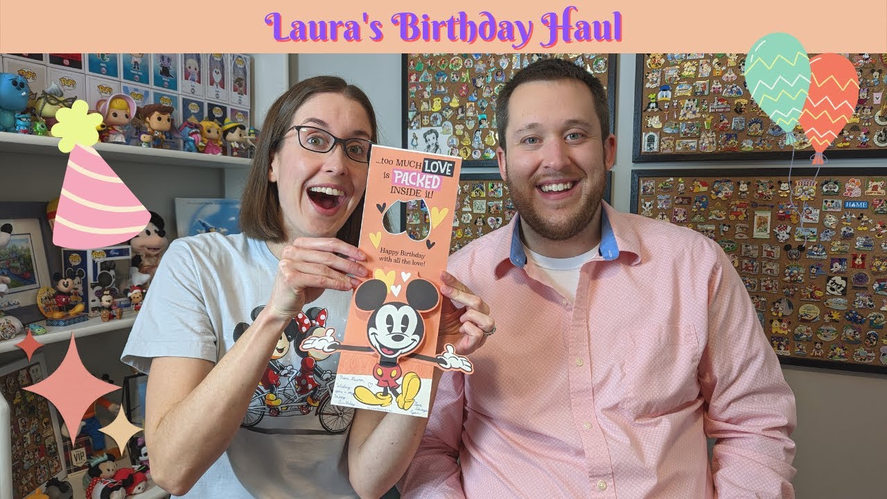 Vlogmas Day 14 | Laura's Birthday Haul! | Disney Pin Love