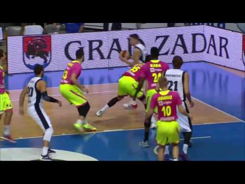 ABA Liga 2016/17, Round 6 match: Zadar - Mega Leks (22.10.2016)