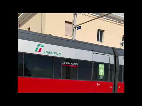 Treno Frecciarossa (etr500) Torino Porta Nuova - Reggio Calabria CLE in transito da Acquappesa (cs)