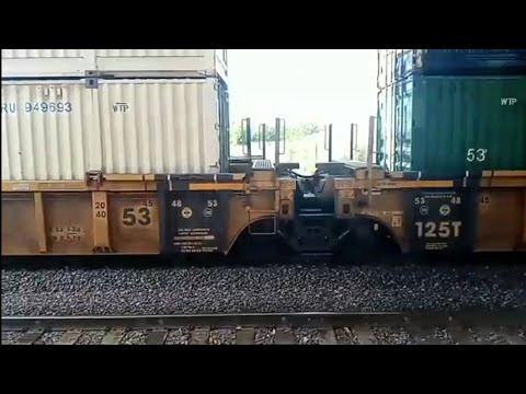 Train Hopping on Well Cars, Some Are Better than Others, Watch Distance Between Parallel Tracks