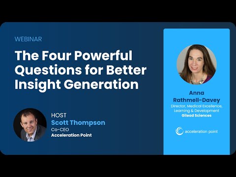 The Four Questions For Better Insight Generation I Medical Affairs