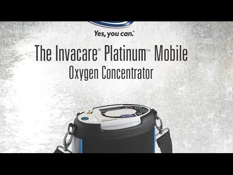Invacare Platinum Mobile Oxygen Concentrator at MedMartonline.com