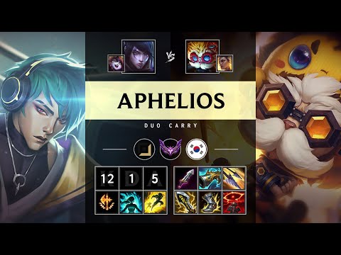 Aphelios ADC vs Heimerdinger: Legendary - KR Master Patch 25.S1.1