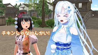 【東方MMD】ホワイトチキン再び! 中編【MMD紙芝居】