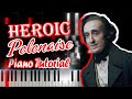 Chopin Heroic Polonaise Piano Tutorial