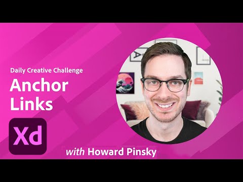Adobe XD Daily Creative Challenge - Anchor Links | Adobe Creative Cloud