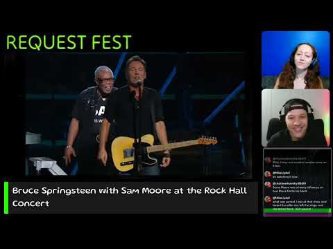 Sam Moore w/ Bruce Springsteen  "Hold On, I'm Comin'/Soul Man" [REACTION] REQUEST FEST