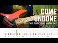 Come Undone - Duran Duran | Guitar Tab | Lesson | Tutorial