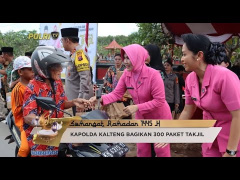 KAPOLDA KALTENG SAFARI RAMADAN DI POLRES KAPUAS