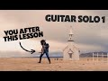 How to play GUITAR SOLO 1 from November Rain by Guns N' Roses