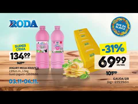 Roda I Mega vikend 3.11 - 4.11.2018.