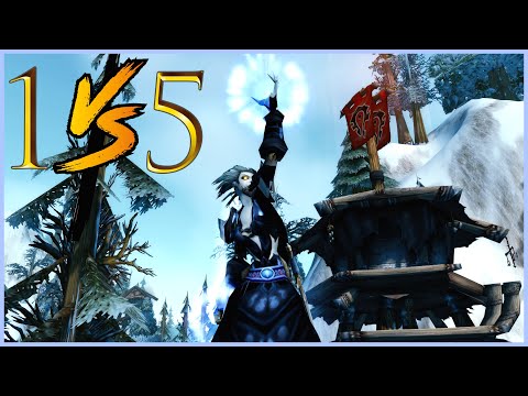 Mage 1v5 at Iceblood Tower | WoW Classic PvP Clip (Phase 6)