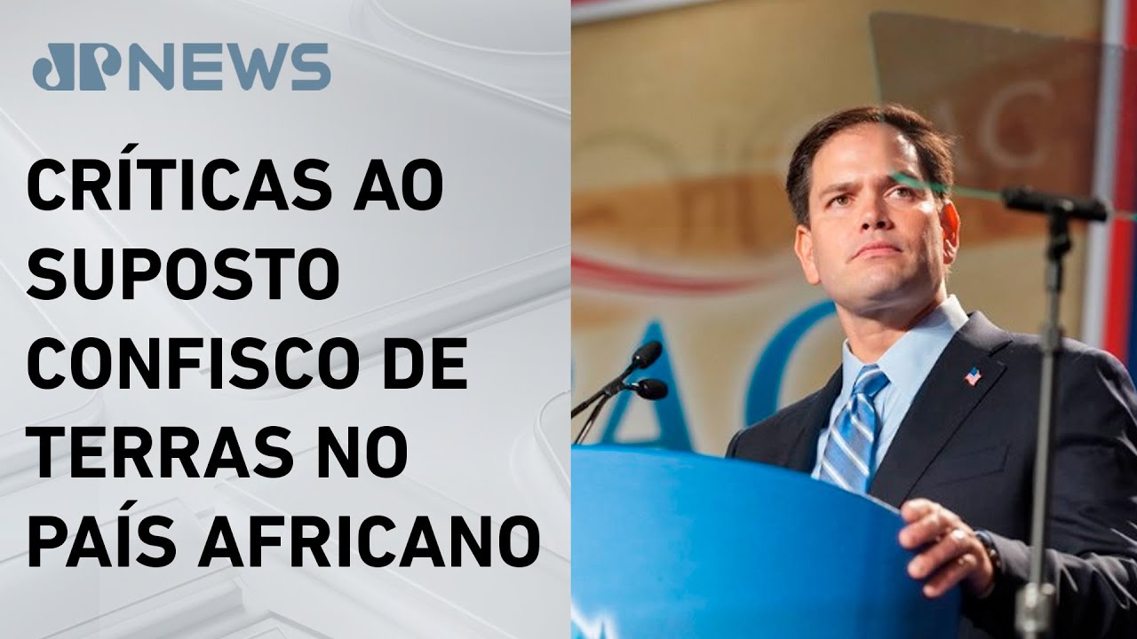 Marco Rubio confirma ausência em encontro do G20