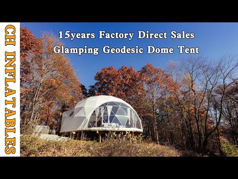 Outdoor Hotel Geo Pvc Big Camping Event  Tent Transparent Hotel Glamping Igloo Geodesic Dome Tent