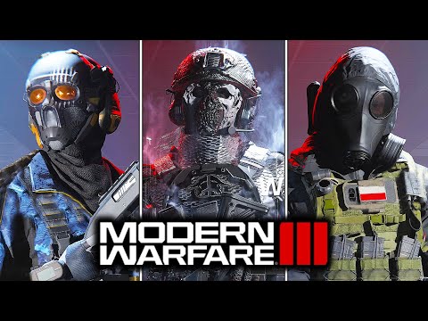 All New Operators & Intros in Call of Duty: Modern Warfare 3