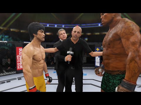 Bruce Lee vs. Abomination - EA Sports UFC 4 - Epic Fight 🔥🐲