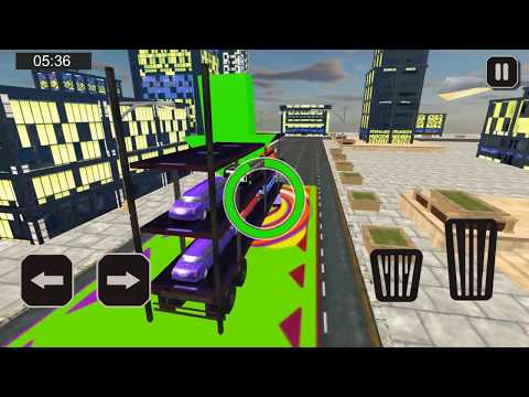 Luxury Limo Car Transporter: Limousine Car Parking Video