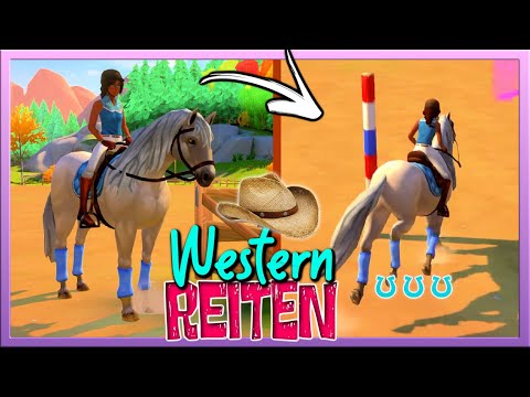 Western riding for the first time 🐴🤠 Horse Club Adventures 2 Nintendo Switch