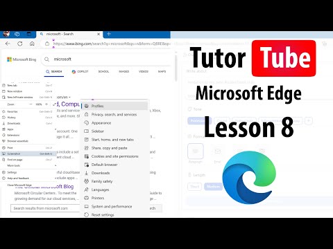 Microsoft Edge Lesson 1 Exploring the Interface