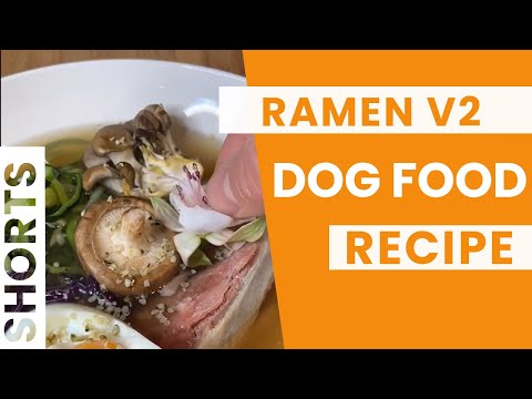 I cook my dog ramen so delicious you will want to eat it 🍜