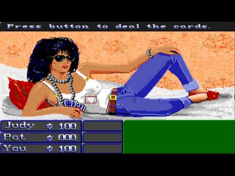 Strip Poker : A Sizzling Game of Chance Amiga