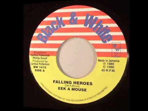 Eek A Mouse - Falling Heroes ''Heroes Dead And Gone'' 7'' Inch ''Black & White'' (1980)