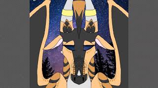Queen Eclipse the Sandwing-Nightwing Hybrid