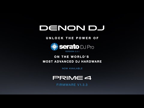 Control Serato DJ Pro with Denon DJ PRIME 4 - Overview